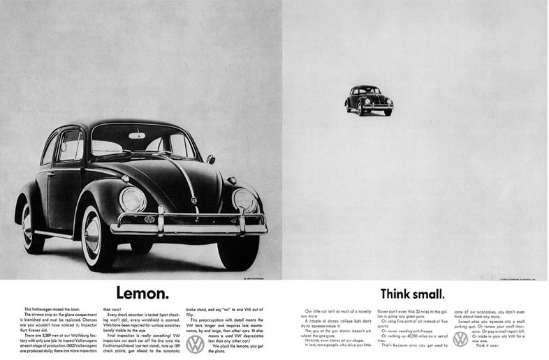 Think Small Volkswagen