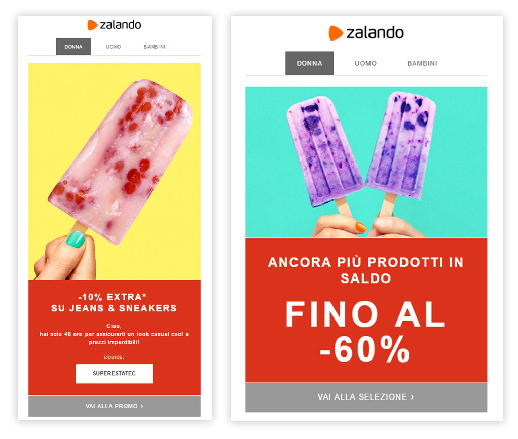 campañas de email marketing veraniego neon