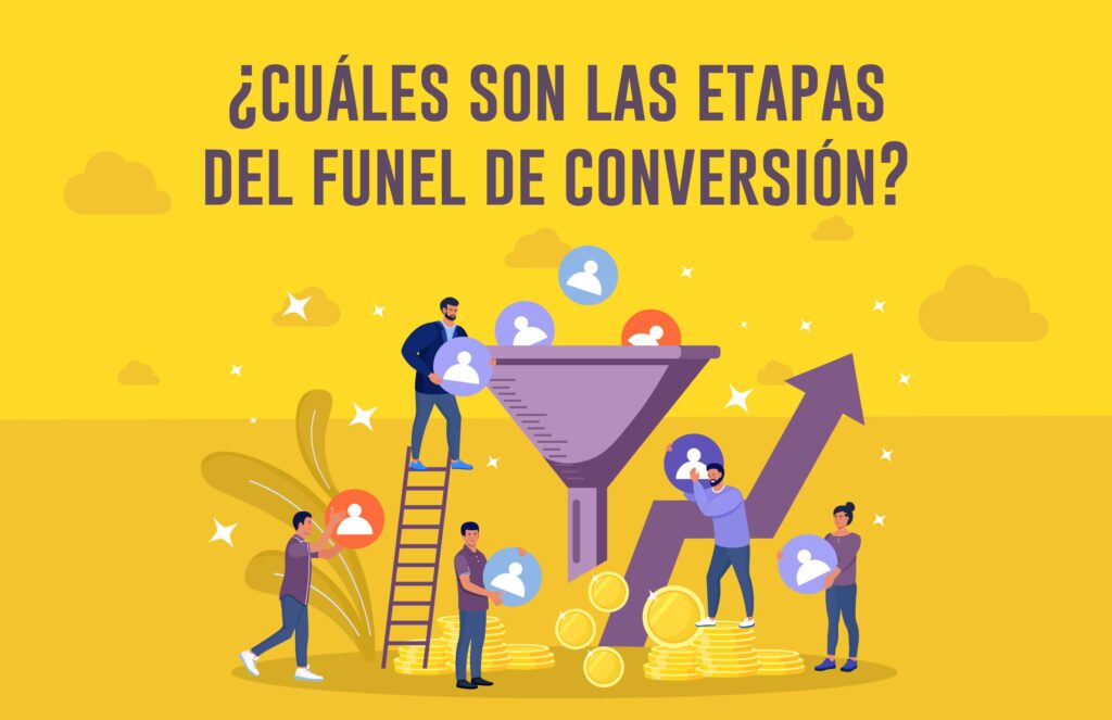 etapas embudo conversión