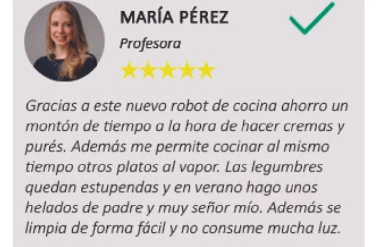 Testimonio cliente