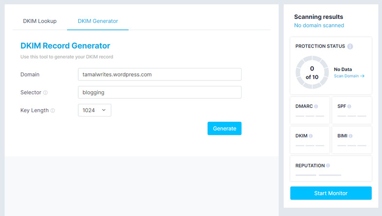 Configurar el registro DKIM