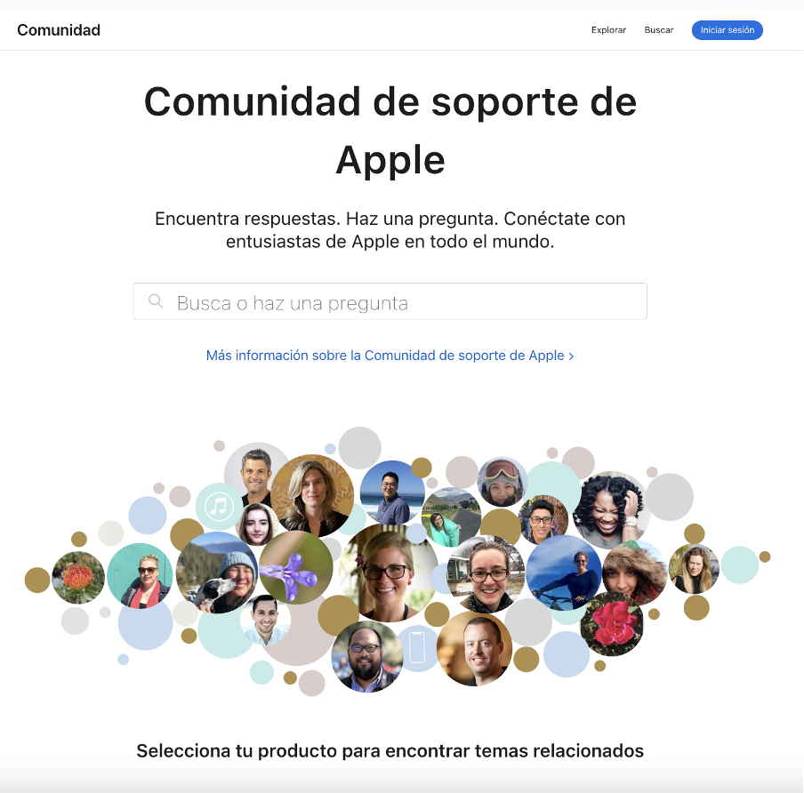 comunità di utenti Apple 