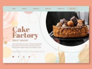 I 5 migliori esempi di landing page per pasticcerie