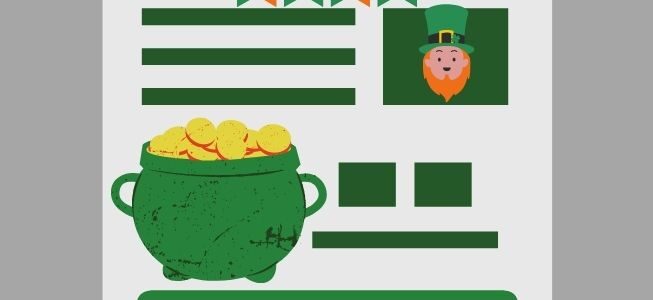 6 ejemplos de landing page para el St. Patrick ‘s Day