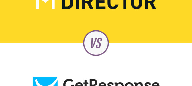 MDirector vs GetResponse: Comparative Analysis