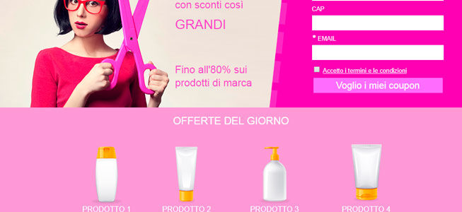 Template gratuiti per Landing Pages su MDirector