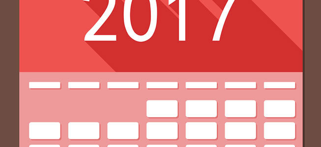 2017 Calendar of Important events for your Marketing Plans