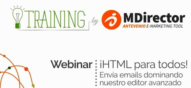 Los webinars de MDirector: aprende a utilizar nuestra herramienta